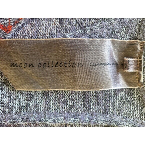 Anthropologie Moon Collection Lrg Aztec Colorful Lightweight Knit Beach Sweater - Picture 5 of 7